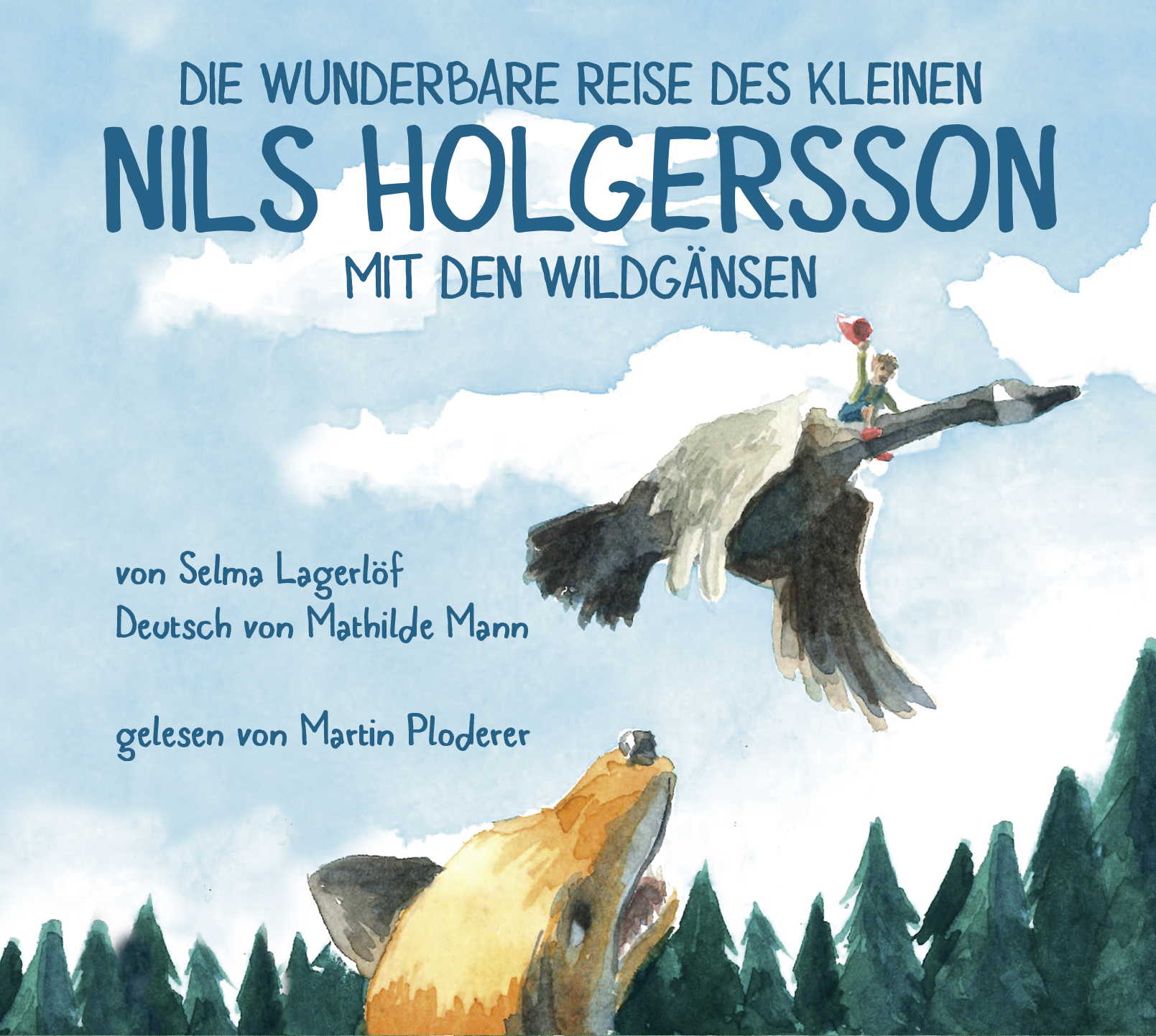 "Nils Holgersson" de Selma Lagerlöf - version intégrale sur deux CDs MP3